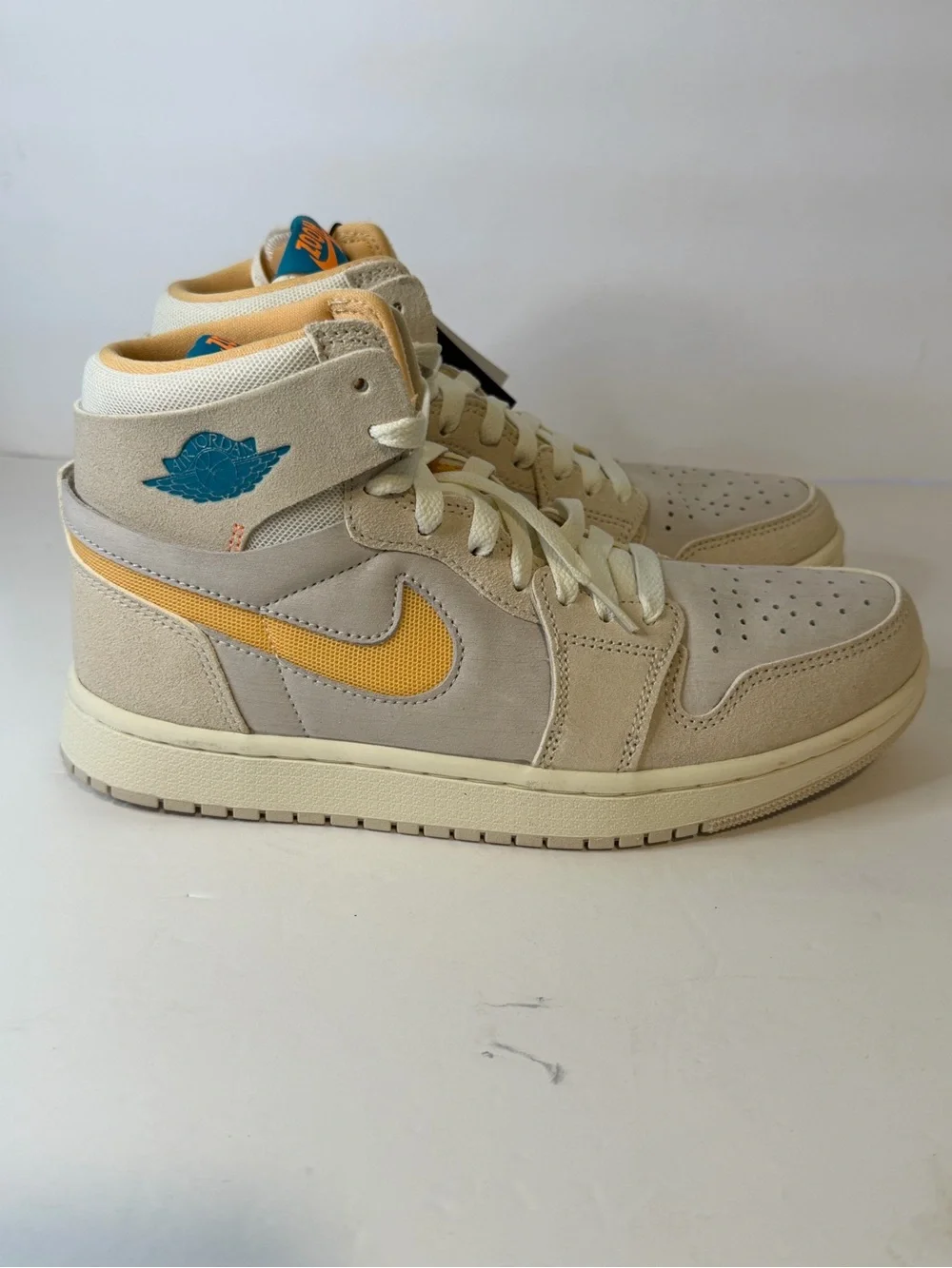 Jordan suede upper
